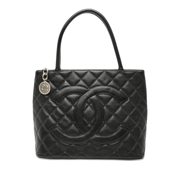 Chanel Handbags - Pre-Loved Chanel Caviar Medallion Tote